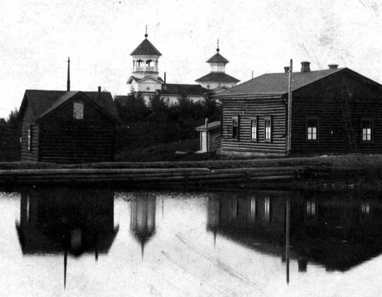 церковь во имя преподобного Макария Египетского на Анжерских копях в городе  Анжеро-Судженск ID 11069